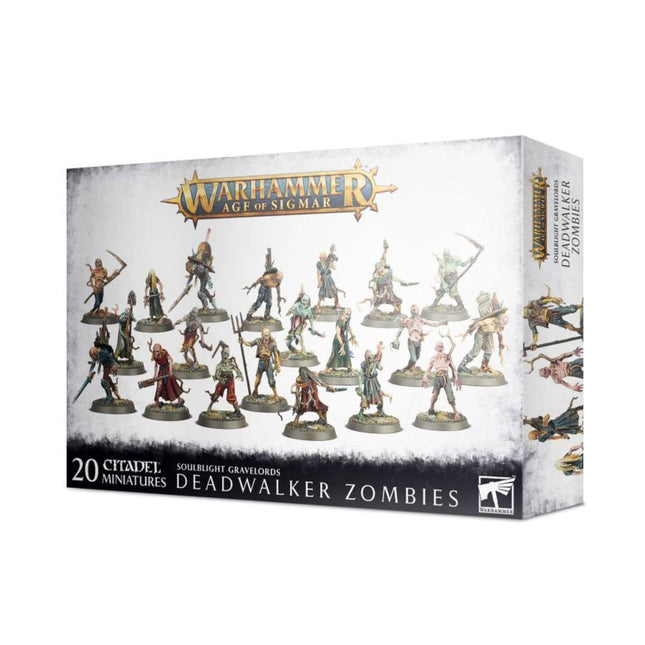 Warhammer Age of Sigmar - Soulblight Gravelords Deadwalker Zombies - The Scale Model Stash