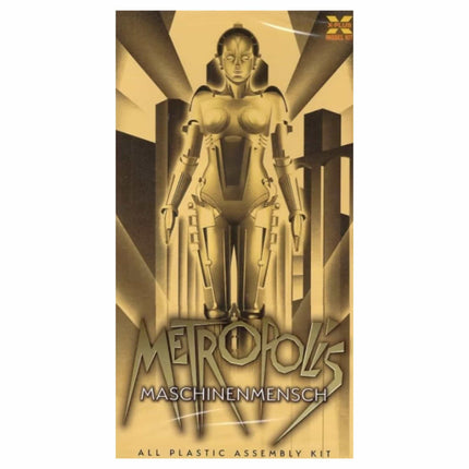 X - Plus - Metropolis Maschinenmensch (Seated Vea) 1/8 Plastic Model Kit - The Scale Model Stash