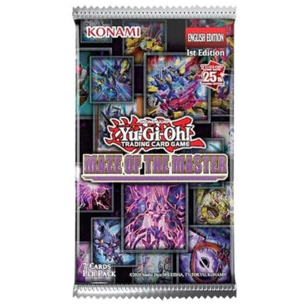 Yu - Gi - Oh - Maze of the Master Booster Pack - The Scale Model Stash