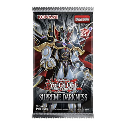 Yu - Gi - Oh! - Supreme Darkness Booster Pack - The Scale Model Stash