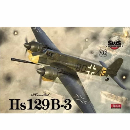 Zoukei - Mura - Henschel Hs129B - 3 1/32 - The Scale Model Stash