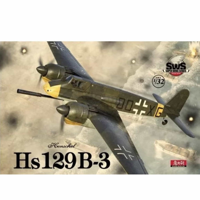 Zoukei - Mura - Henschel Hs129B - 3 1/32 - The Scale Model Stash