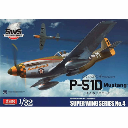 Zoukei Mura North American P - 51D Mustang Super Wing Series No.4 1/32 - The Scale Model Stash