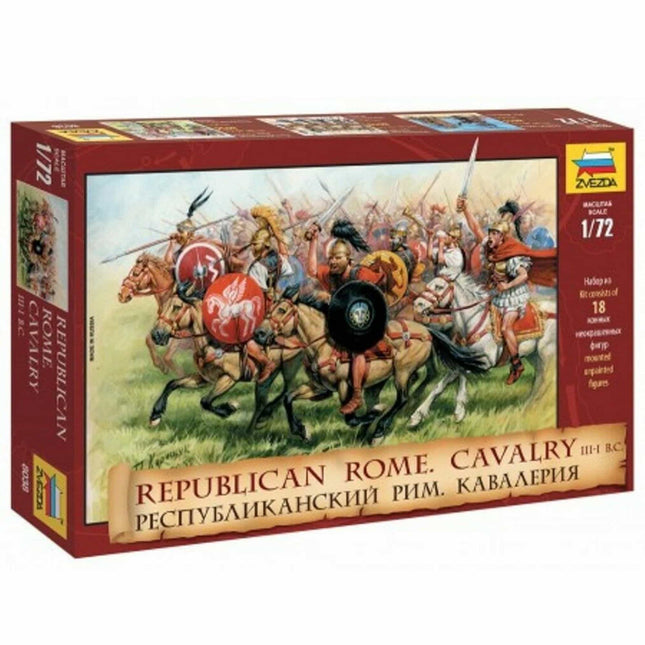 Zvezda - Republican Rome Cavalry - 1/72 - The Scale Model Stash